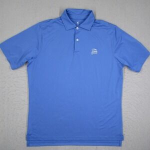 Fairway & Greene Mens Honda Classic Golf Polo Shirt Blue Size M Made in USA